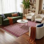 Handmade Cotton Rugs by VERONERUGS | 3×5 | Red