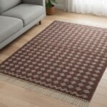 BROWN COLOR COTTON RUGS
