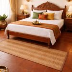 HANDMADE NATURAL FIBER SEA GRASS YOGA AND MEDITATION MAT | SG02 | VERONE RUGS - Image 3