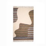 Premium Handwoven Wool Rug – Eco-Friendly Area Rug for Farmhouse & Modern Homes 4X6 ft | WL09 - Image 3
