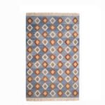 Handmade Wool Carpet – Handwoven Floor Rug for Living Room & Bedroom Home Décor 4X6 ft | WL08 - Image 4