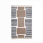 Handmade Wool Area Rug – Natural Fiber Boho Rug for Living Room & Bedroom Decor 4X6 ft | WL10 - Image 5