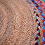 ECO-FRIENDLY HANDMADE JUTE RUGS FOR LIVING ROOM, OFFICE & MEDITATION SPACE – BRAIDED NATURAL FIBER ROUND CARPETS RUGS | BR05 | VERONE RUGS - Image 2