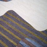 Premium Handwoven Wool Rug – Eco-Friendly Area Rug for Farmhouse & Modern Homes 4X6 ft | WL09 - Image 2