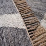 Handmade Wool Floor Rug – Natural Fiber Carpet for Living Room, Bedroom & Hall 4X6 ft | WL07 - Image 2