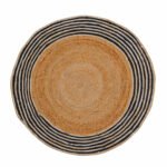 HANDMADE BRAIDED ROUND JUTE RUGS FOR LIVING ROOM, BEDROOM & ENTRYWAY – ECO-FRIENDLY NATURAL FIBER HOME DÉCOR | BR01 | VERONE RUGS - Image 4