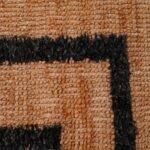ORGANIC HANDMADE RECTANGULAR JUTE RUNNER FOR MEDITATION ROOM, LIVING ROOM & BEDROOM – SUSTAINABLE HOME DÉCOR | RJ09 | VERONE RUGS - Image 3