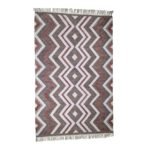 Handwoven Wool Area Rug – Traditional Handmade Rug for Bedroom, Living room & Indoor space 4X6 ft | WL04 - Image 3