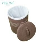 Premium Laundry Hamper | Storage Basket with Lid | LB04 | VERONE RUGS - Image 3