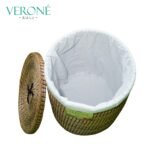 Premium Laundry Hamper | Storage Basket with Lid | SG03 | VERONE RUGS - Image 5