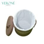 Premium Laundry Hamper | Storage Basket with Lid | LB04 | VERONE RUGS - Image 5