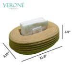 Premium Tissue Box Cover | Decorative Napkin Holder | Tissue Organizer | TB01 | VERONE RUGS - Image 5