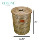 Premium Laundry Hamper | Storage Basket with Lid | SG03 | VERONE RUGS - Image 7