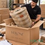 Premium Laundry Hamper | Storage Basket with Lid | SG03 | VERONE RUGS - Image 8