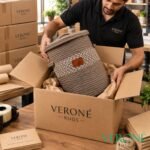 Premium Laundry Hamper | Storage Basket with Lid | LB04 | VERONE RUGS - Image 11