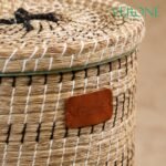 Premium Laundry Hamper | Storage Basket with Lid | SG03 | VERONE RUGS - Image 2
