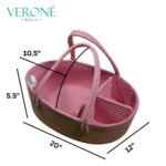 Baby Caddy Basket | All-in-One Baby Organizer Basket | BB01 | VERONE RUGS - Image 4