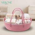 Baby Caddy Basket | All-in-One Baby Organizer Basket | BB01 | VERONE RUGS