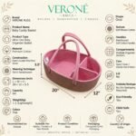 Baby Caddy Basket | All-in-One Baby Organizer Basket | BB01 | VERONE RUGS - Image 5